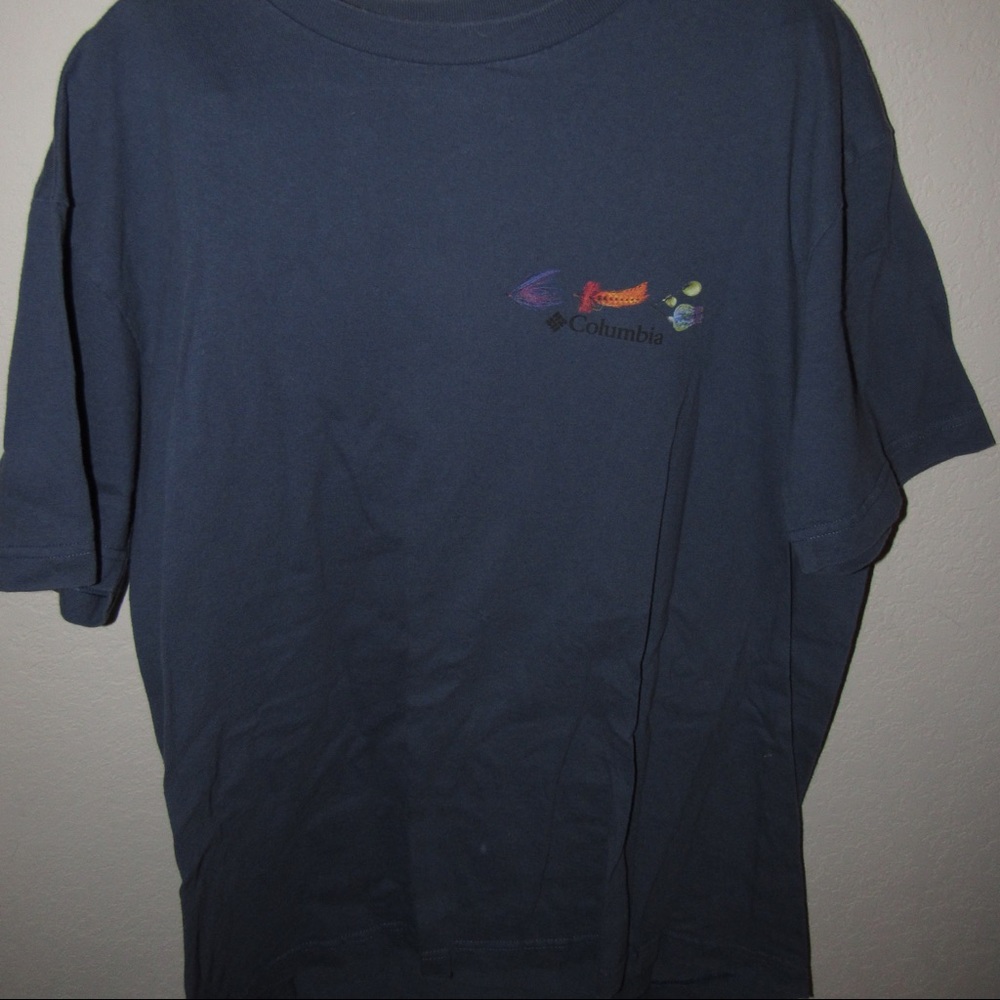 Navy Columbia Tee